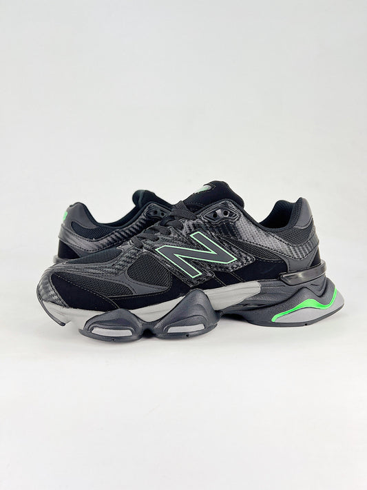 New Balance 9060 in Black Grey Green