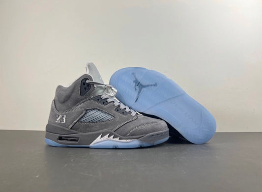 Air Jordan 5 Retro in the "Wolf Grey" colorway