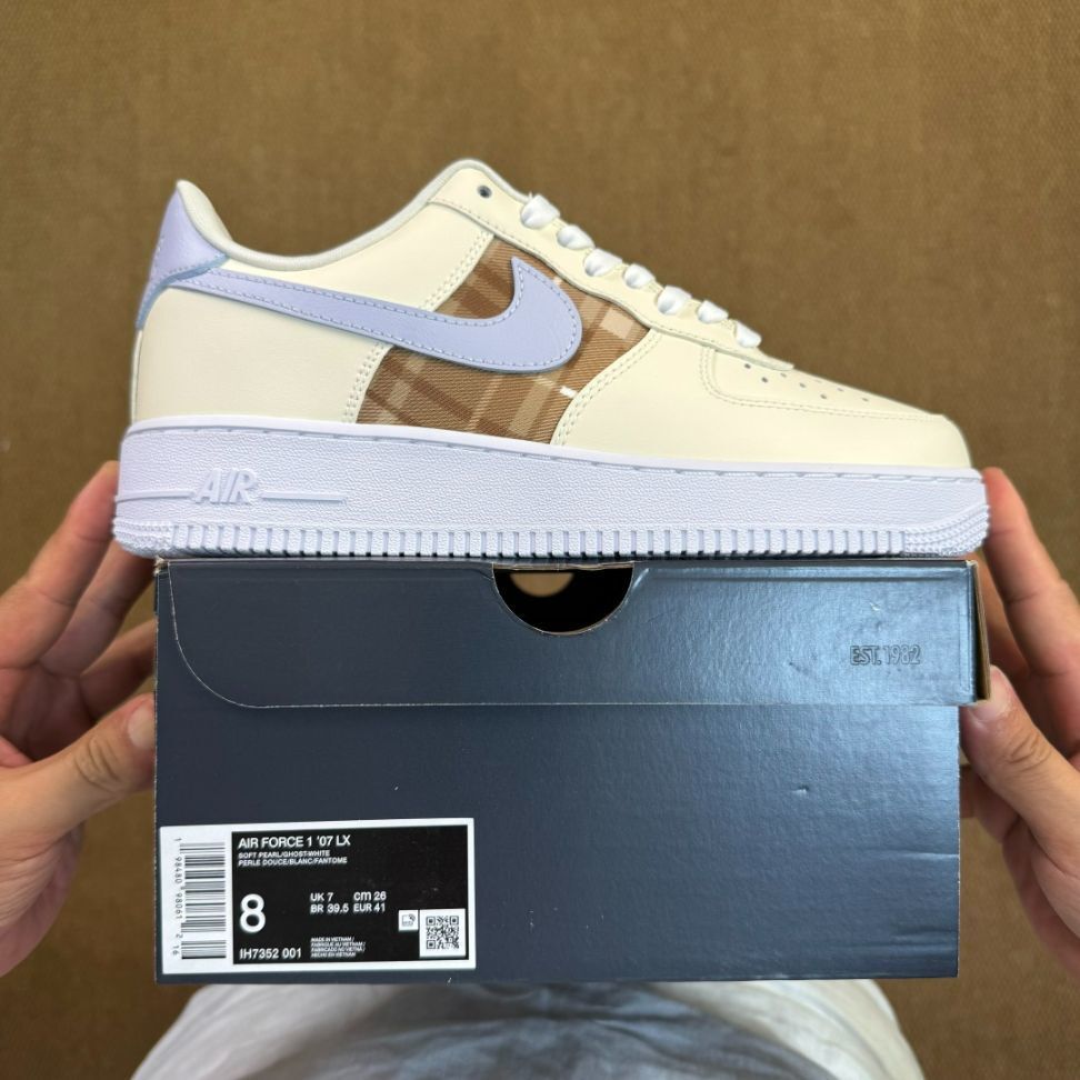 Nike Air Force 1 '07 LX "Brown Plaid"