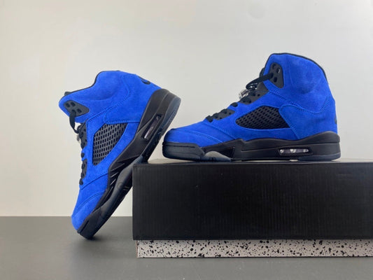 Air Jordan 5 Retro Blue Suede