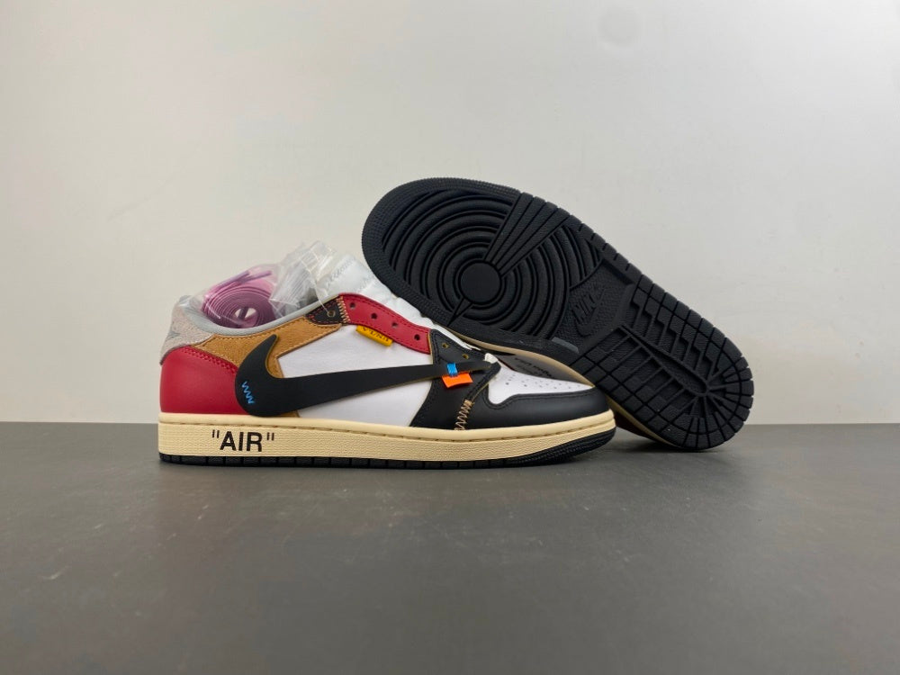 Off-White x Travis Scott x Union LA Air Jordan 1 Low sneakers