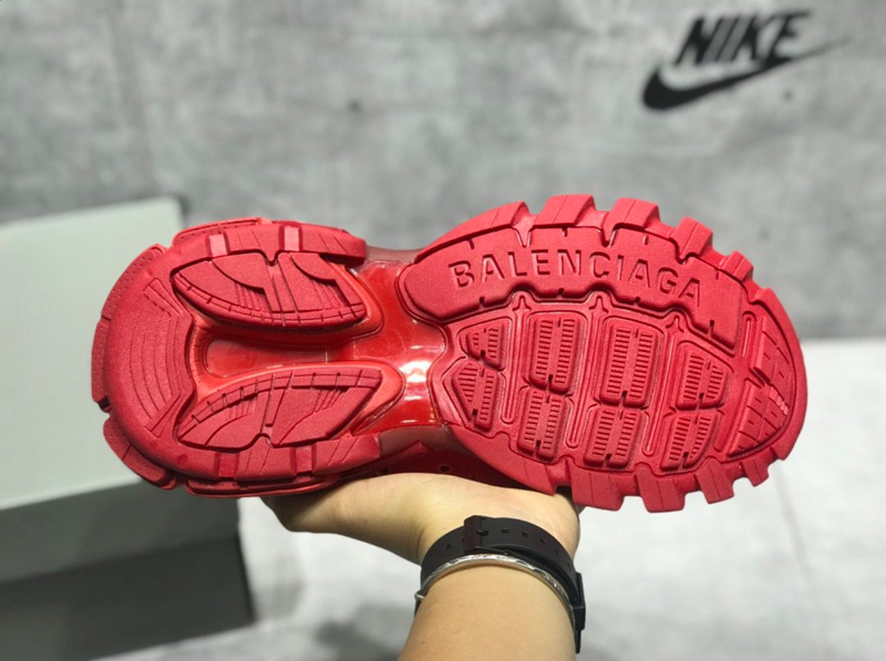 Balenciaga Track Sneaker Red