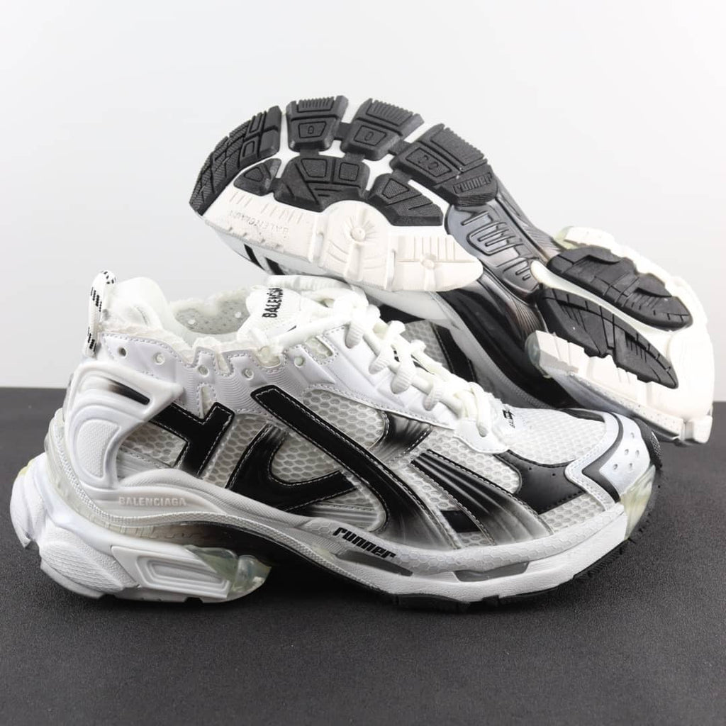 Balenciaga Runner Sneaker Black White