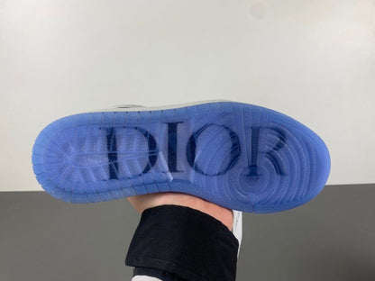 Dior x Air Jordan 1 Retro High Wolf Grey / Sail
