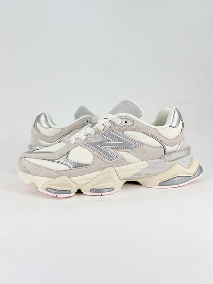 New Balance 9060 sneakers, featuring a retro-futuristic design inspired by archival models like the 990 serie