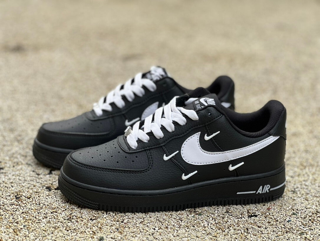 Nike Air Force 1 '07 LV8 Utility sneakers in black and white