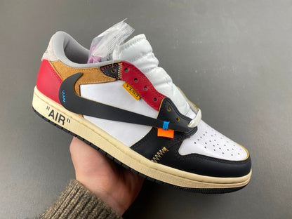 Off-White x Travis Scott x Union LA Air Jordan 1 Low sneakers