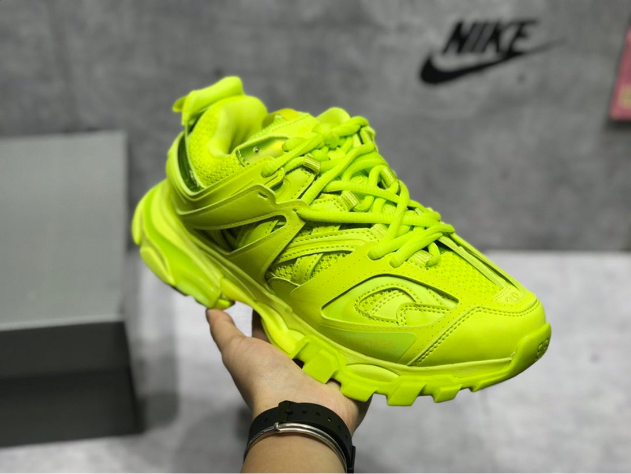 Balenciaga Track Sneaker Green