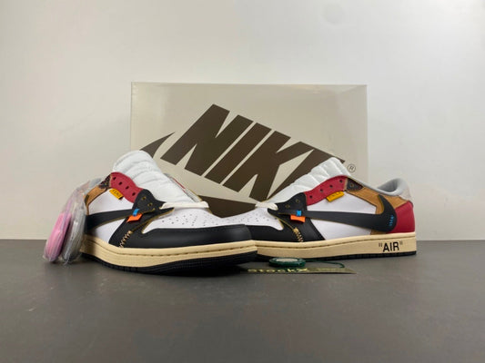 Off-White x Travis Scott x Union LA Air Jordan 1 Low sneakers