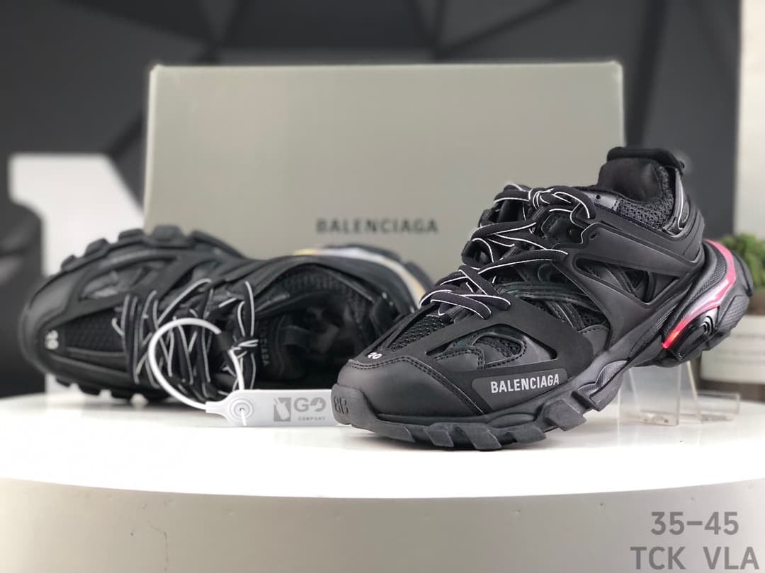 Balenciaga Track Led Black
