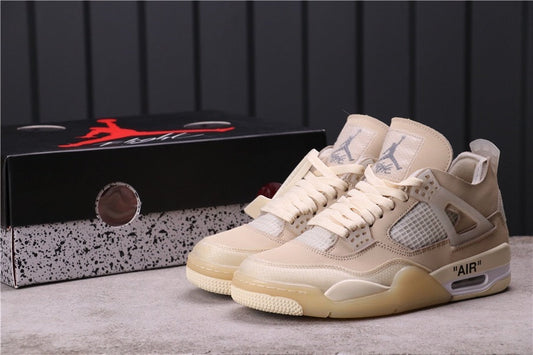 Air Jordan 4 Retro Off-White Sail