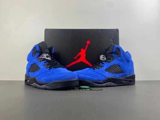 Air Jordan 5 Retro Blue Suede