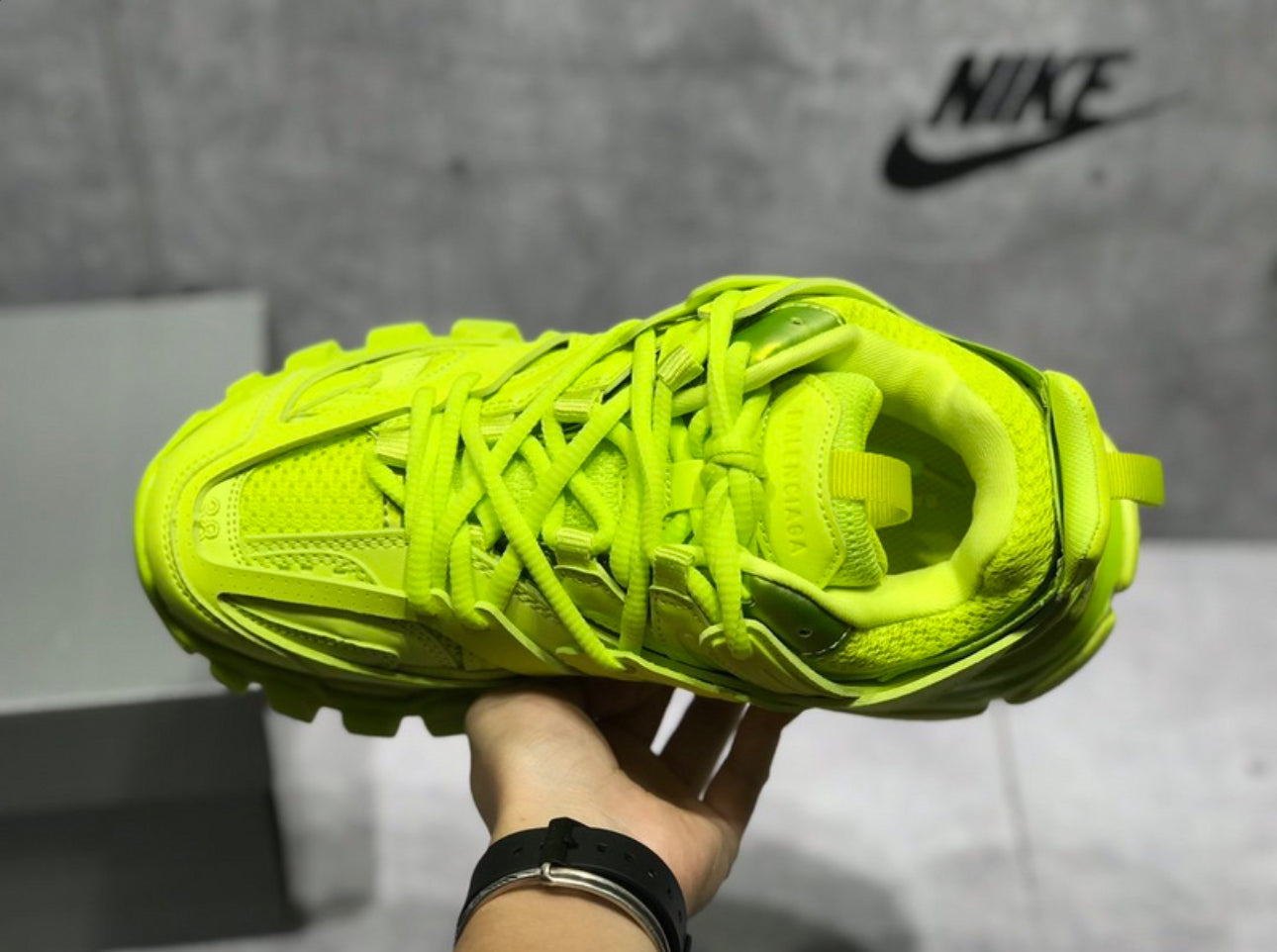Balenciaga Track Sneaker Green