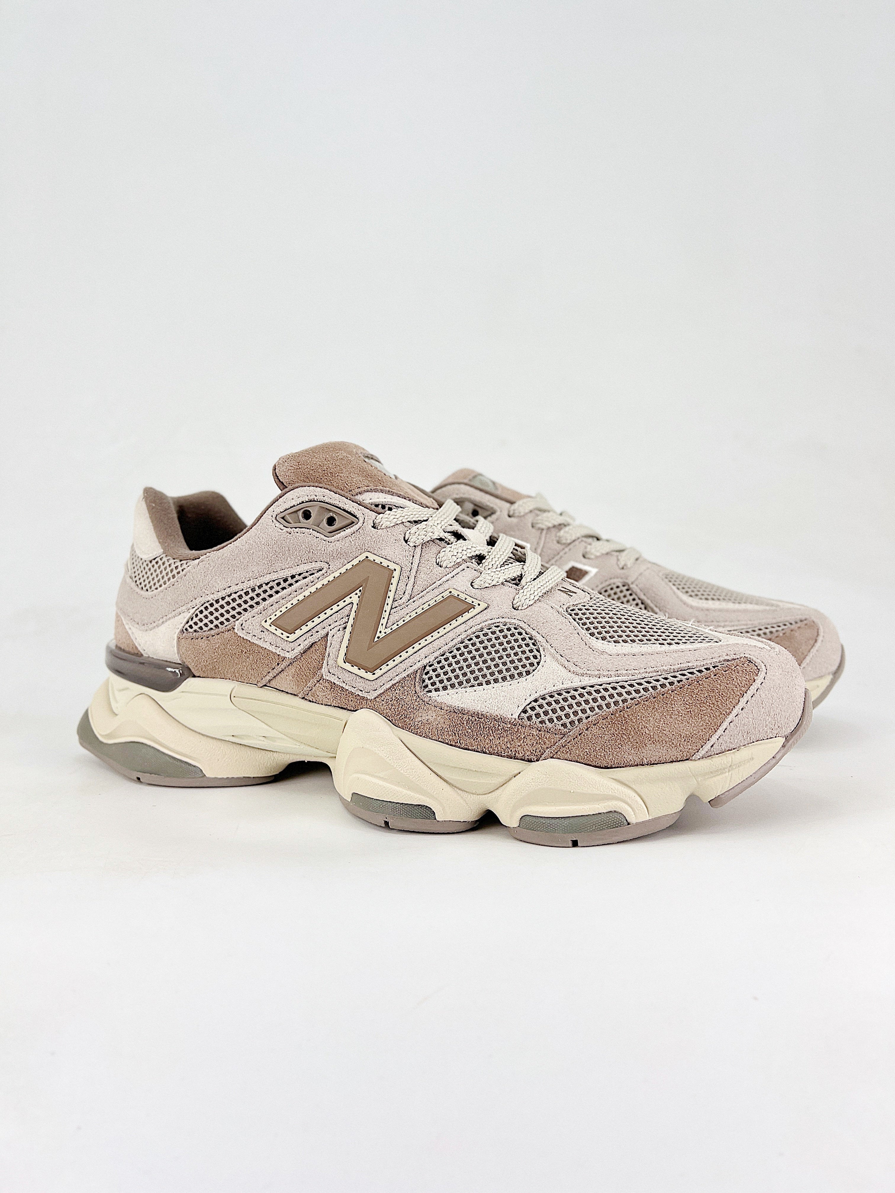 New Balance 9060 in the "Mushroom Arid Stone"
