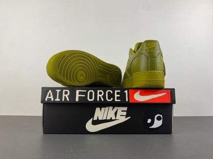 Cactus Plant Flea Market x Nike Air Force 1 Low Premium "Moss" sneakers in moss green tumbled leather