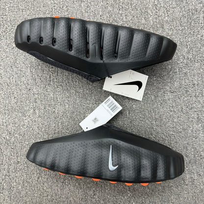 Nike Mind 001 slides in the "Black Chrome"