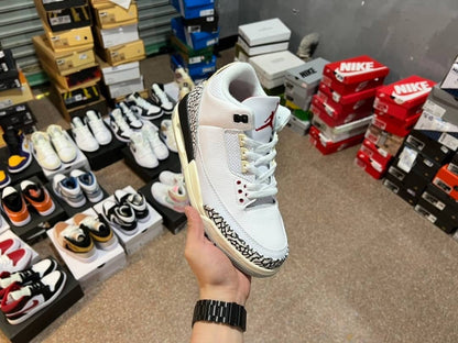 Jordan 3 Retro
White Cement Reimagined