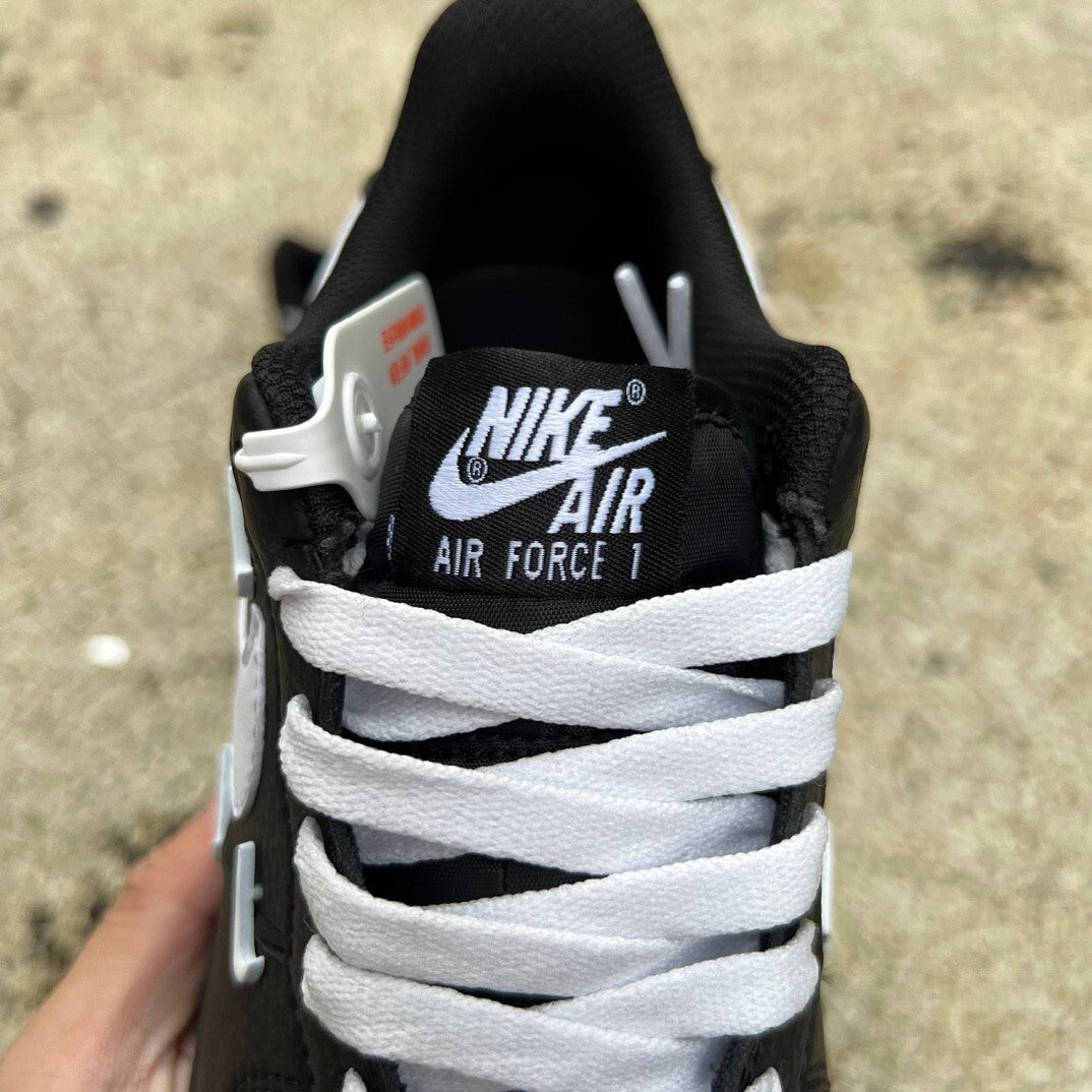 Nike Air Force 1 '07 LV8 Utility sneakers in black and white