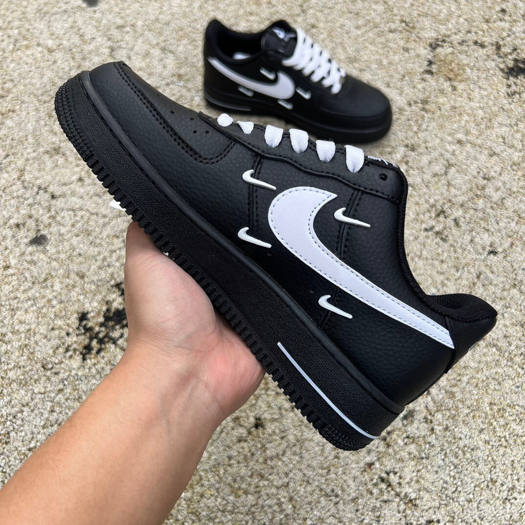 Nike Air Force 1 '07 LV8 Utility sneakers in black and white