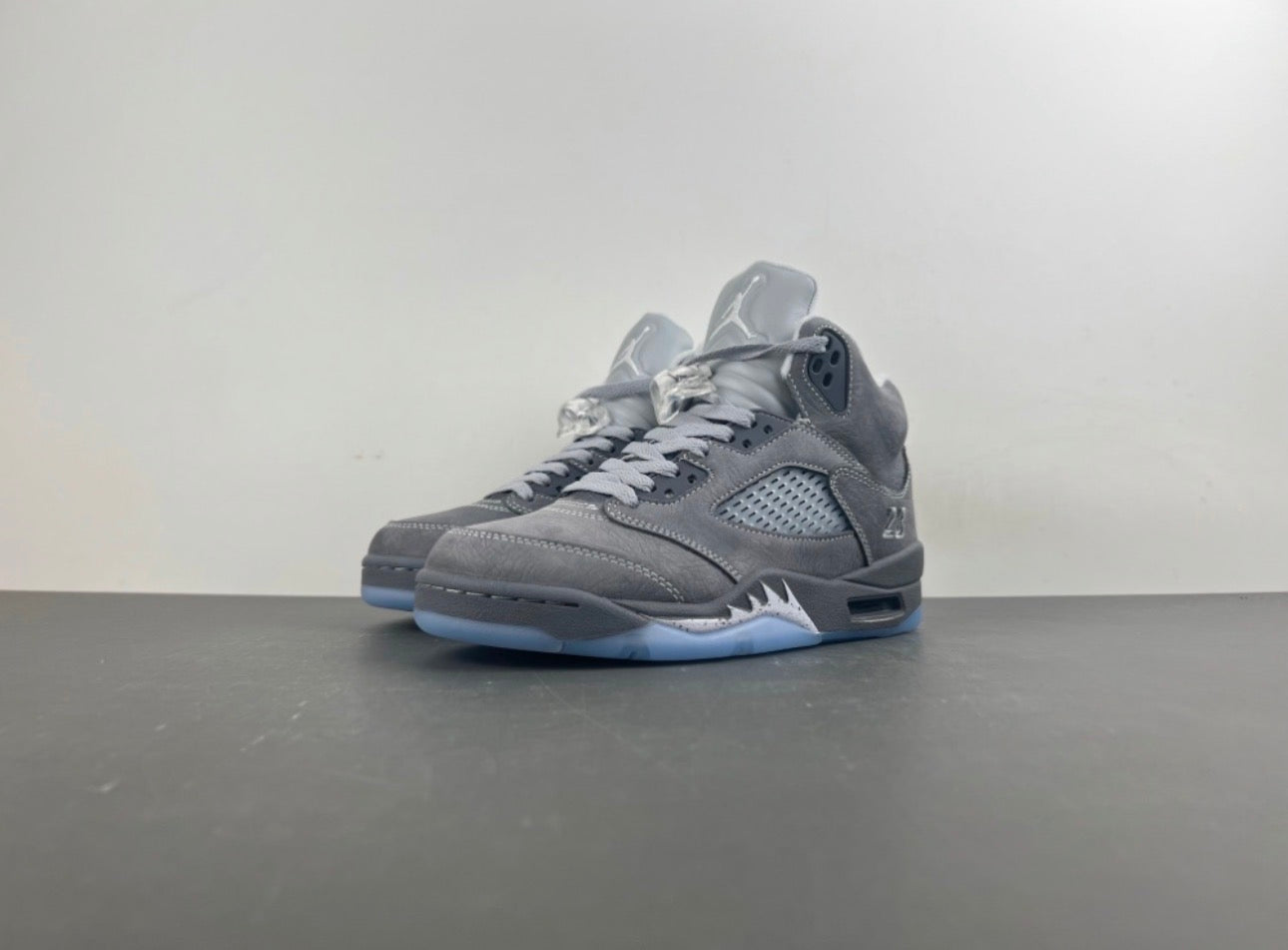 Air Jordan 5 Retro in the "Wolf Grey" colorway