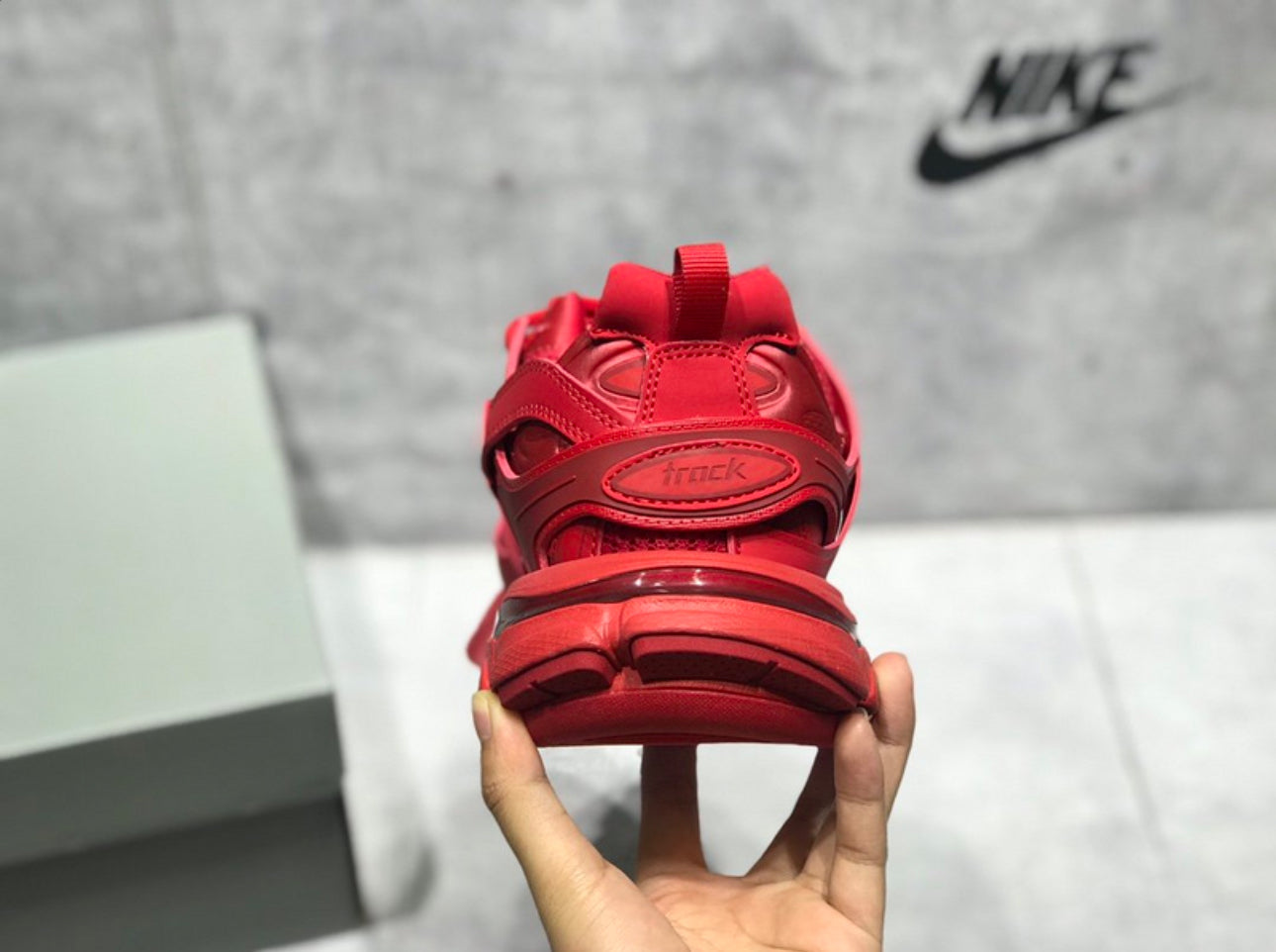 Balenciaga Track Sneaker Red