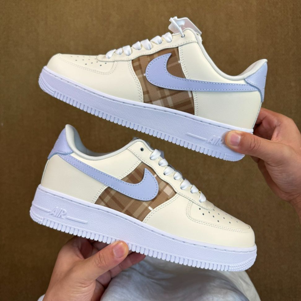 Nike Air Force 1 '07 LX "Brown Plaid"