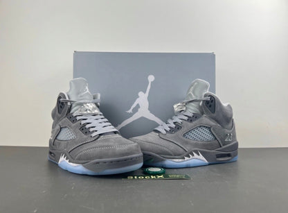 Air Jordan 5 Retro in the "Wolf Grey" colorway